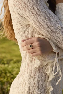 ANILLO ANDHERA BAÑADO EN ORO