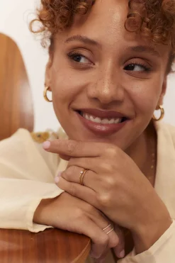 ANILLO ANTARYAMIN BAÑADO EN ORO