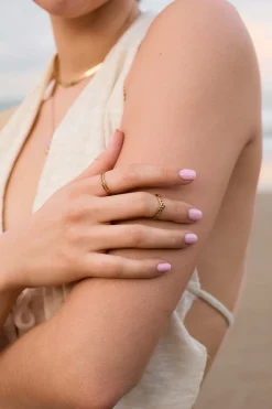 ANILLO BLE BAÑADO EN ORO