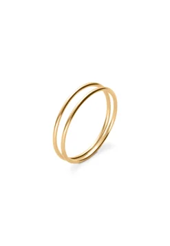 ANILLO BLE (MIDI) BAÑADO EN ORO