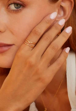 ANILLO BRAHMA BAÑADO EN ORO