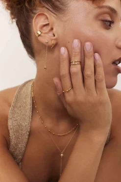 ANILLO GENDON BAÑADO EN ORO