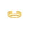 ANILLO KALINDA BAÑADO EN ORO