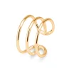 ANILLO KANU BAÑADO EN ORO