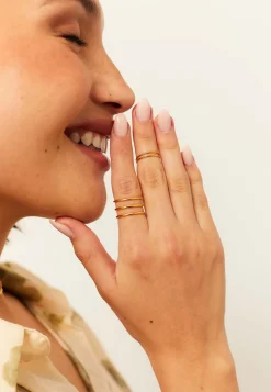 ANILLO KANU BAÑADO EN ORO