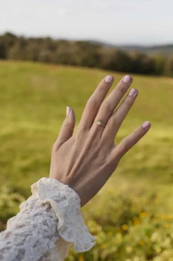 ANILLO KUMUD BAÑADO EN ORO