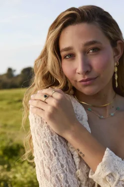ANILLO KUMUD BAÑADO EN ORO
