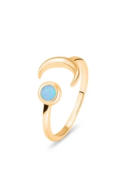 ANILLO LINA BAÑADO EN ORO
