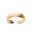 ANILLO MALAVAK BAÑADO EN ORO MIDI