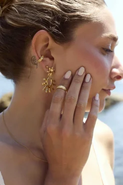 ANILLO MALAVAK BAÑADO EN ORO MIDI