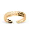 ANILLO MALAVAK BAÑADO EN ORO