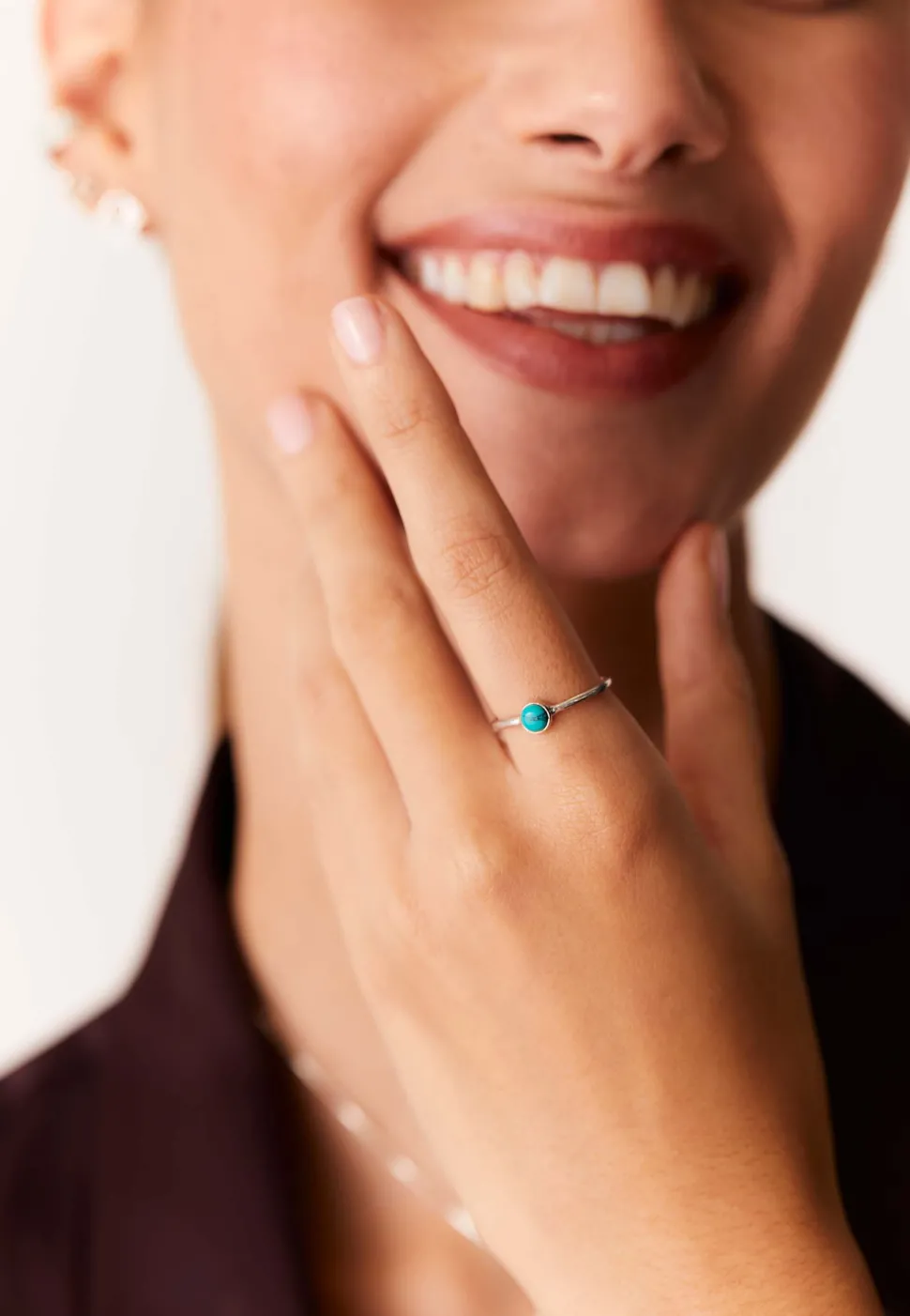 ANILLO MALINI TURQUESA