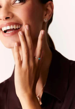 ANILLO MALINI TURQUESA