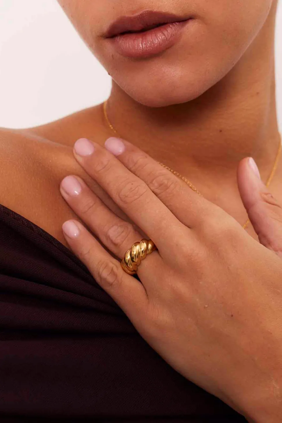 ANILLO MALPUA BAÑADO EN ORO