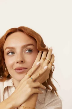 ANILLO MAZEL BAÑADO EN ORO