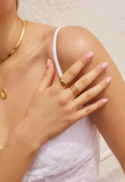 ANILLO MUHARI BAÑADO EN ORO