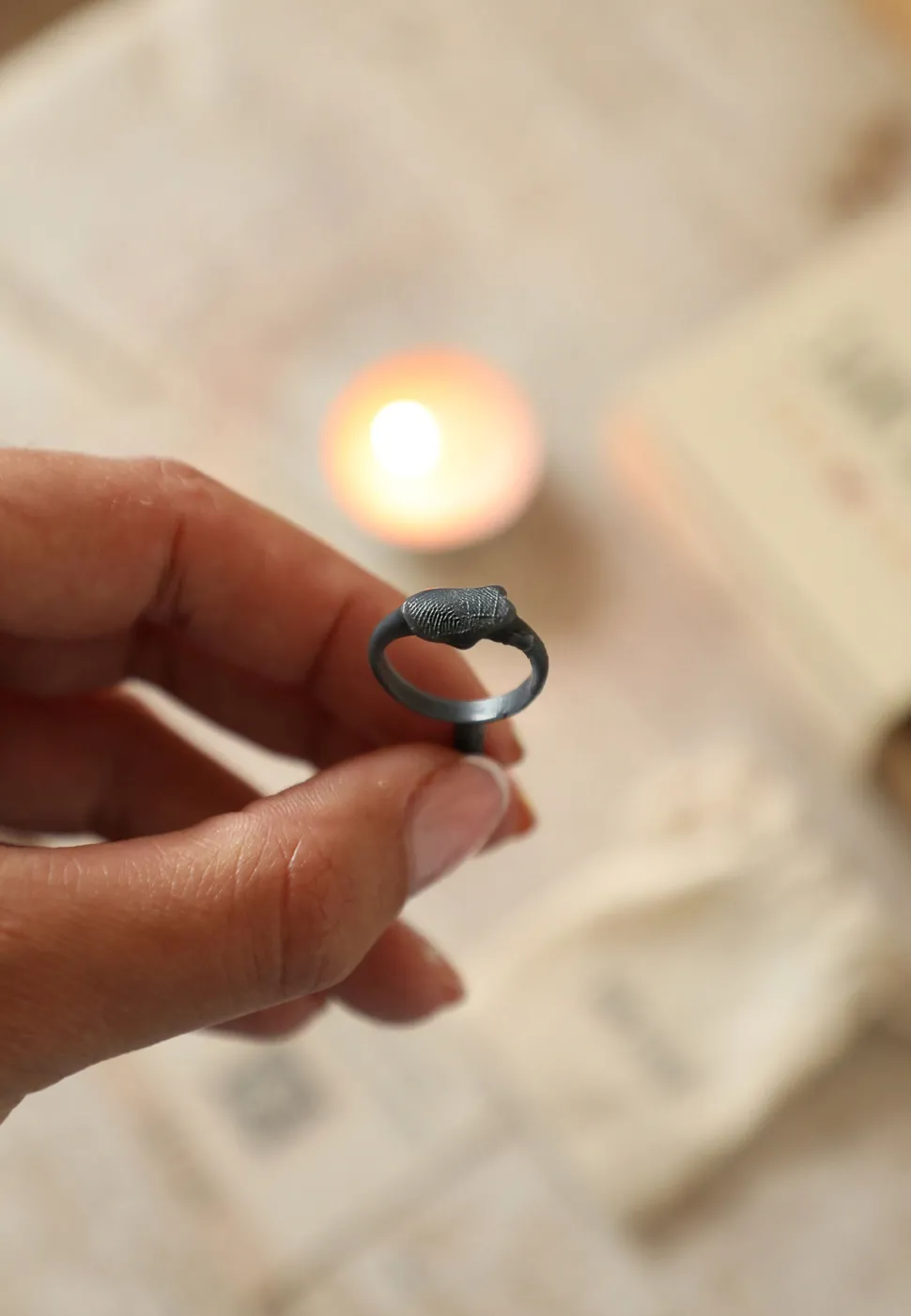 ANILLO MUHARI BAÑADO EN ORO