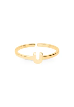 ANILLO NAAM BAÑADO EN ORO