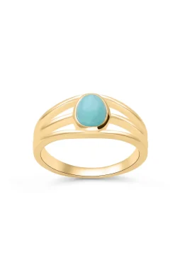 ANILLO PREMA BAÑADO EN ORO