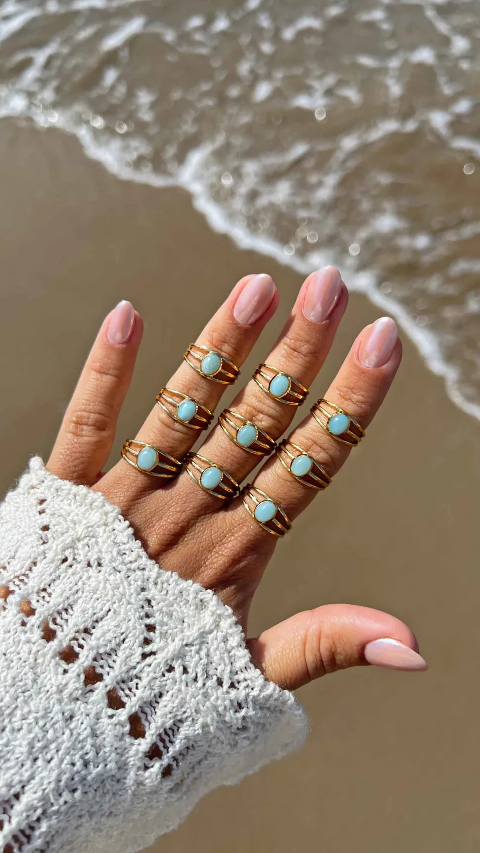 ANILLO PREMA BAÑADO EN ORO