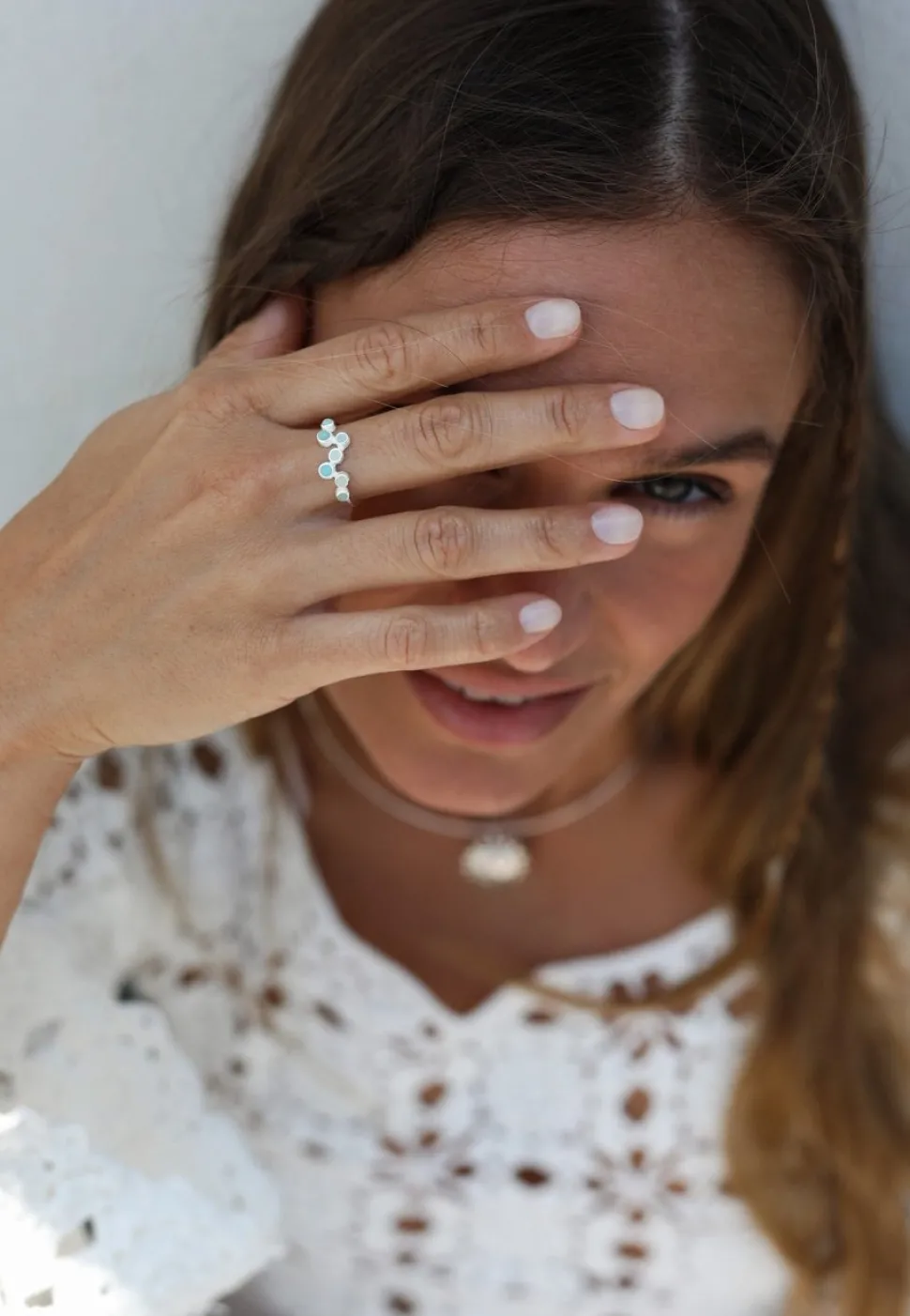 ANILLO SAFNA AMAZONITA