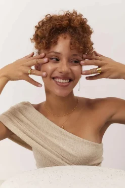 ANILLO SAKTI BAÑADO EN ORO