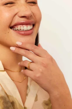 ANILLO SEVTI BAÑADO EN ORO