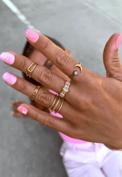 ANILLO SHANATA BAÑADO EN ORO