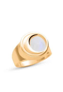 ANILLO SOMESH BAÑADO EN ORO