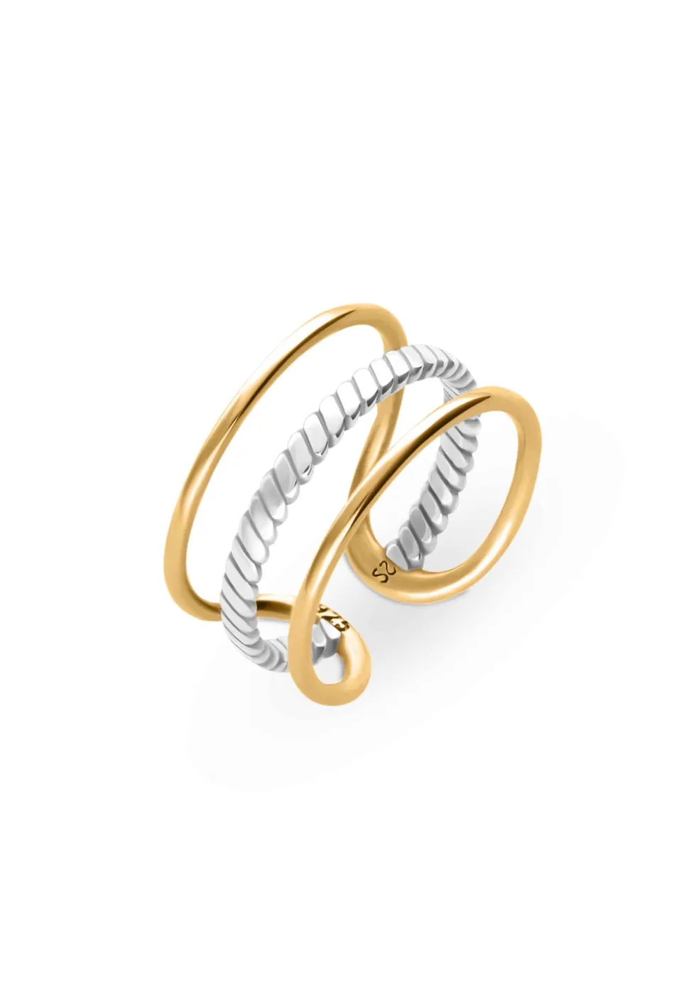 ANILLO TANIKA BICOLOR