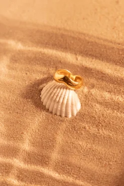 ANILLO TAT BAÑADO EN ORO