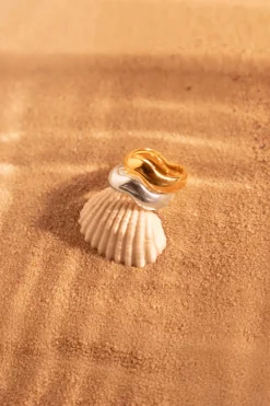 ANILLO TAT BAÑADO EN ORO