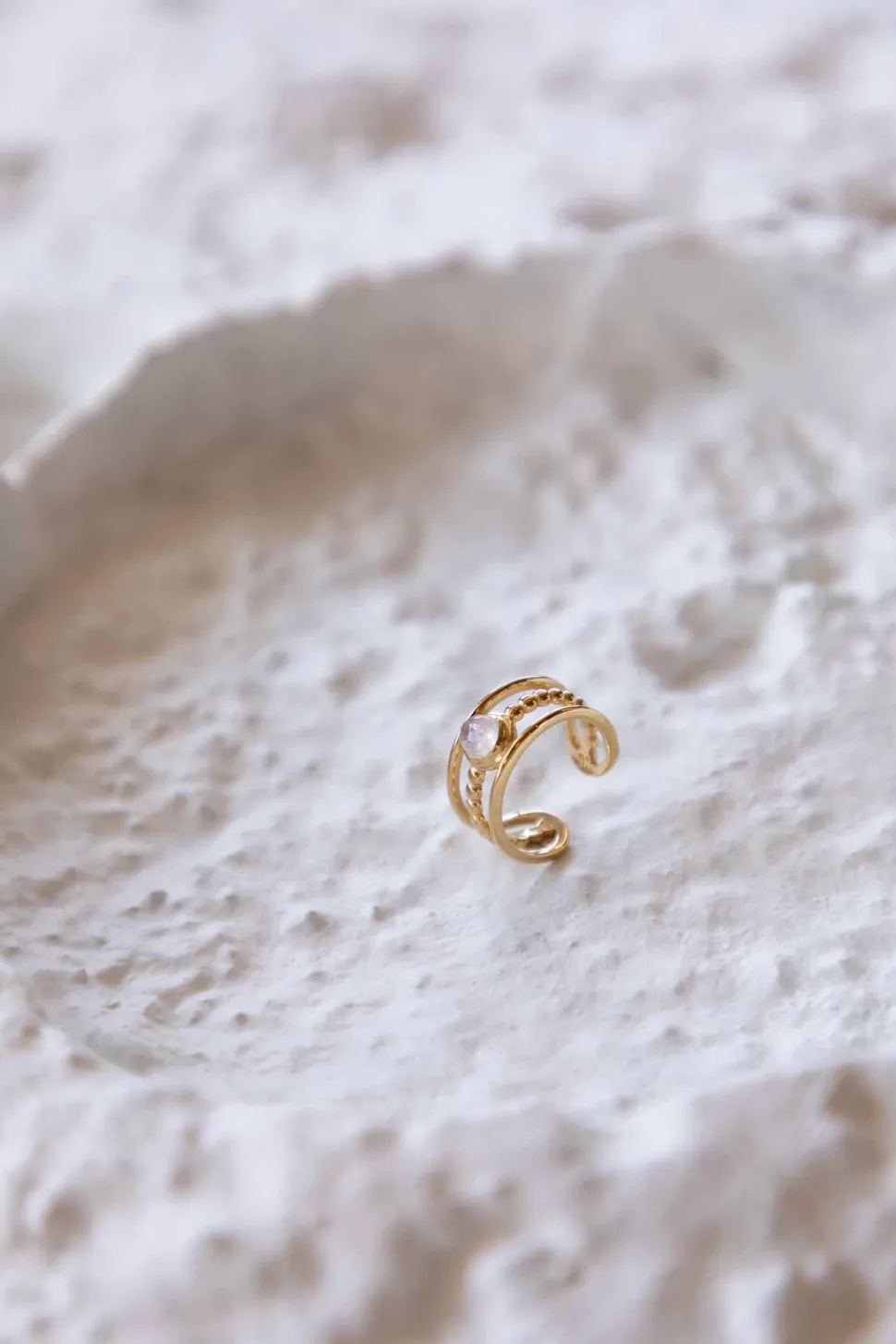 ANILLO VEDANTA BAÑADO ORO