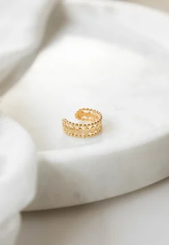 ANILLO VEDANTIN BAÑADO ORO