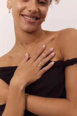 ANILLO VIKSHEPA BAÑADO EN ORO