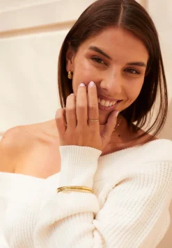 ANILLO VIMAAN BAÑADO EN ORO