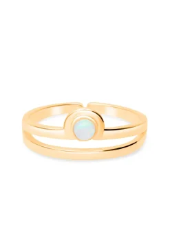 ANILLO ZODIACO BAÑADO EN ORO