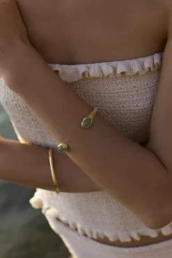 BRAZALETE BUND BAÑADO EN ORO