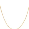 CADENA COLLAR LARGA (70+10) BAÑADA EN ORO