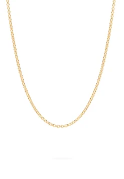 CADENA ROLO (45CM) BAÑADA EN ORO
