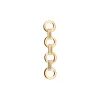 CHARM CHANING BAÑADO EN ORO