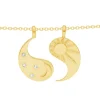 COLLAR AADHA BAÑADO EN ORO