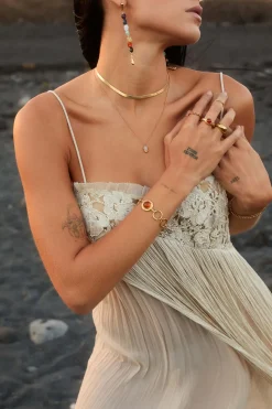 COLLAR AKARSHAN BAÑADO EN ORO