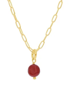 COLLAR ARUNA BAÑADO EN ORO