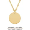 COLLAR CHANDRAKANTA BAÑADO EN ORO
