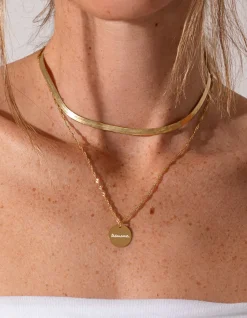 COLLAR CHANDRAKANTA BAÑADO EN ORO (PERSONALIZADO)