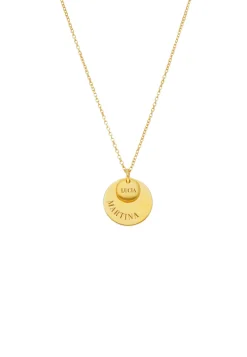 COLLAR GAURA BAÑADO EN ORO