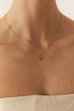 COLLAR GRANTHI BAÑADO EN ORO