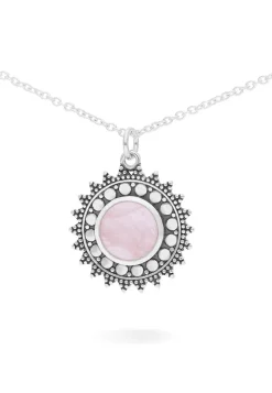 COLLAR HANITA CUARZO ROSA