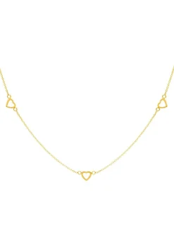 COLLAR HARDIK BAÑADO EN ORO